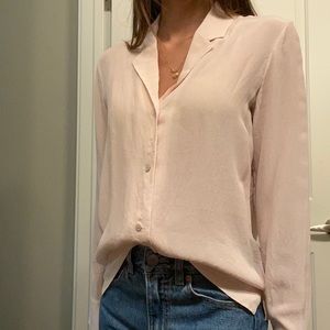 Everlane chiffon shirt